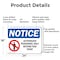 Signmission Authorized Personnel Only Beyond This Point OSHA Notice Sign, Aluminum, 24in W x 18in L, 2PK OS-2PACK-NS-A-1824-L-15264 - alternate 6